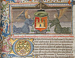 Spanish Translation of Saint Augustine's "City of God", Cano de Aranda (Spanish, active Toledo), Tempera and gold on parchment, tooled leather binding, Spanish