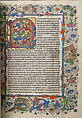 Spanish Translation of Saint Augustine's "City of God", Cano de Aranda (Spanish, active Toledo), Tempera and gold on parchment, tooled leather binding, Spanish