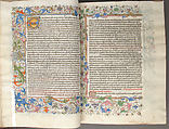 Spanish Translation of Saint Augustine's "City of God", Cano de Aranda (Spanish, active Toledo), Tempera and gold on parchment, tooled leather binding, Spanish