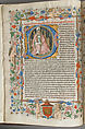Spanish Translation of Saint Augustine's "City of God", Cano de Aranda (Spanish, active Toledo), Tempera and gold on parchment, tooled leather binding, Spanish