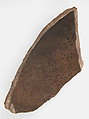 Ostrakon, Pottery fragment with ink inscription, Coptic