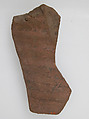 Ostrakon, Pottery fragment with ink inscription, Coptic