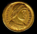 Gold Solidus of Valentinian I (364–75), Gold, Byzantine