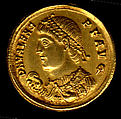 Gold Solidus of Valens (364–78), Gold, Byzantine