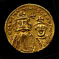 Gold Solidus of Constans II (641–68), Gold, Early Byzantine