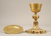 Chalice and Paten, GIlded silver, French