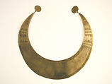 Crescent or Necklet, Gold, Irish