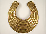 Crescent or Gorget, Gold, Irish