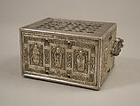 Shrine of The Gospels of Saint Molaise, Bronze, silver, silver gilt, gem stones, Irish