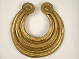 Crescent or Gorget, Gold, Irish