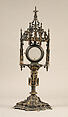 Monstrance, Silver gilt, Portuguese