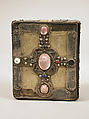 Book or Shrine, Cumdach of the Stowe Missal, Wood, brass, silver gilt, glass cabochons, Irish