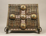 Shrine, Saint Manchan, Wood, bronze, brass, enamel, Irish