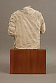 Seated Man, Plaster, Coptic