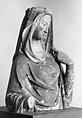 Bust of a Women, Stone, with paint and gilt, German