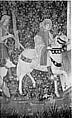 A Hunter Returning to a Castle (From Incidents in a Stag Hunt), Wool warp, wool wefts, South Netherlandish