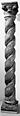 Column, Red limestone (Broccato Rosso di Verona), North Italian