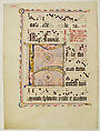 Manuscript Leaf, from an Antiphonary, Tempera, ink, and metal leaf on parchment, German