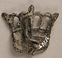 Badge with Shrine of Edward the Confessor, Tin/lead alloy, British