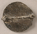 Badge with Head of Christ, Tin/lead alloy, British