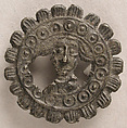 Badge with Head of John the Baptist, Tin/lead alloy, British