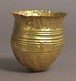 Vessel, Gold, Early Bronze Age