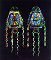 Harness Ornaments, Copper alloy, champlevé enamel, Late Roman or Byzantine