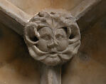 Canopy from the tomb of Philip III (the Bold) of France (1245-1285), Jean d&#39;Arras (French, active 1297–1307), Marble, French