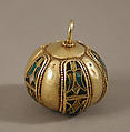 Spherical Pendant or Button | Byzantine | The Metropolitan Museum of Art