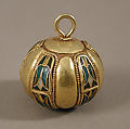 Spherical Pendant or Button | Byzantine | The Metropolitan Museum of Art