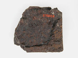 Belt Plate Fragment, Iron, silver inlay, Frankish