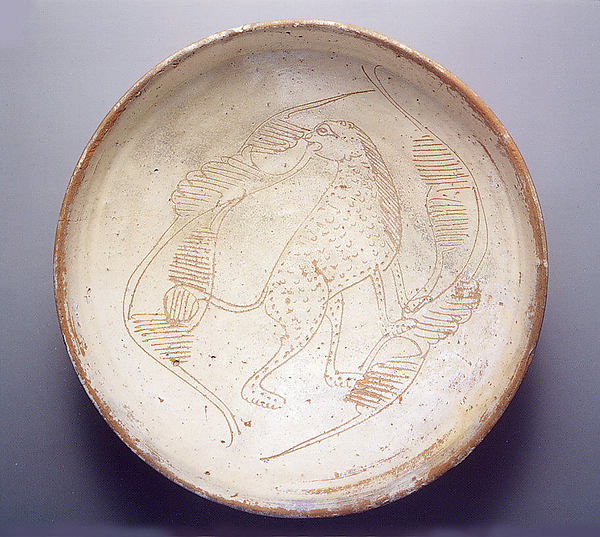 Bowl with Cheetah by an unrecorded maker, The Metropolitan Museum of Art