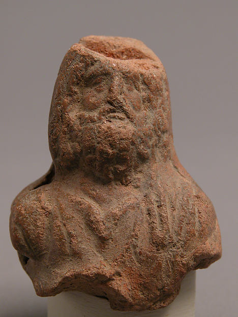 Head of Beadered Man