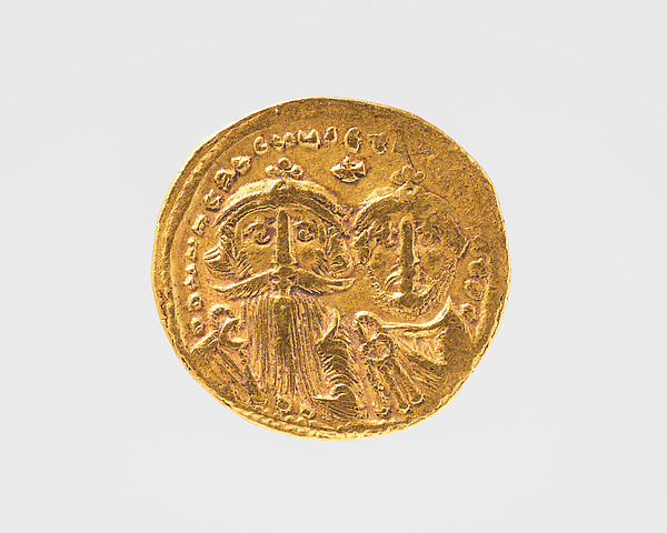 Solidus of Heraclius and Heraclius Constantine