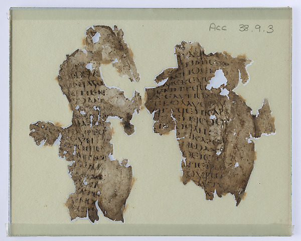 Manuscript Leaf Fragment