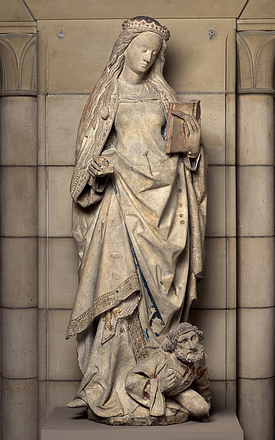 Saint Catherine of Alexandria by Jan Crocq