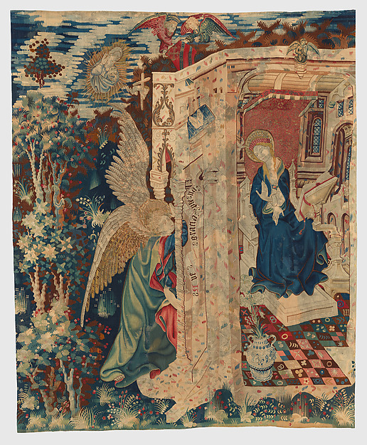 Tapestry with the Annunciation