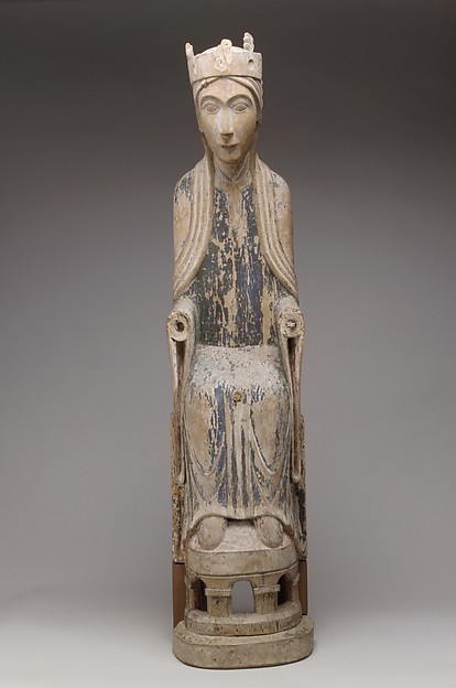 Enthroned Virgin by Anonymous