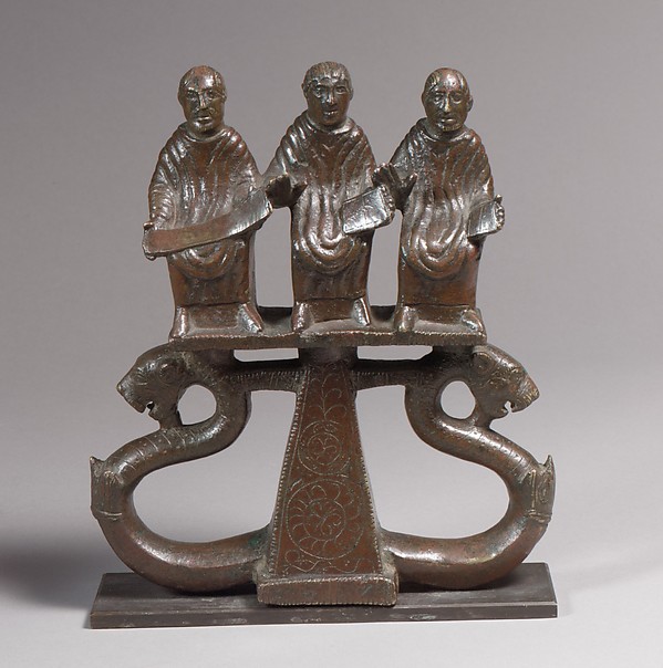 Chariot Mount with Three Figures by an unrecorded maker, The Metropolitan Museum of Art