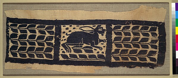 Fragment of a Band with a Hare by an unrecorded maker, The Metropolitan Museum of Art