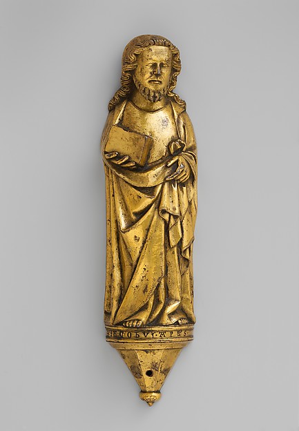 Unknown artist, Appliqué Figure of the Apostle James
