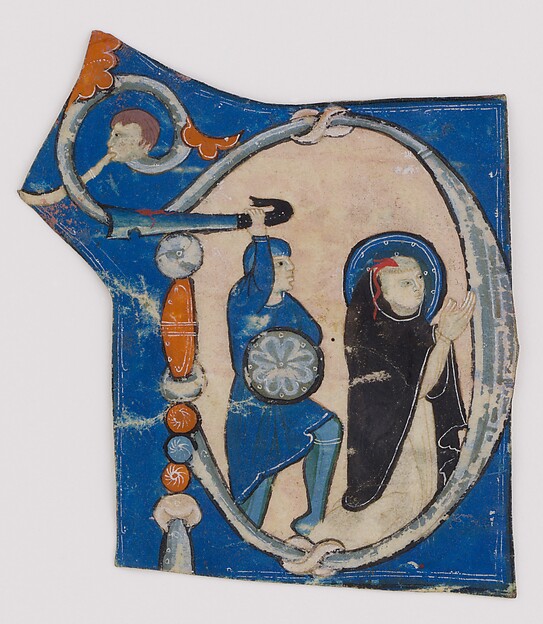 Initial P with the Martyrdom of Saint Peter Martyr by Anonymous