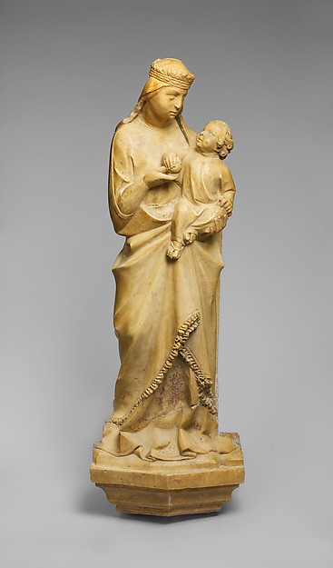 Standing Virgin and Child by Anonymous