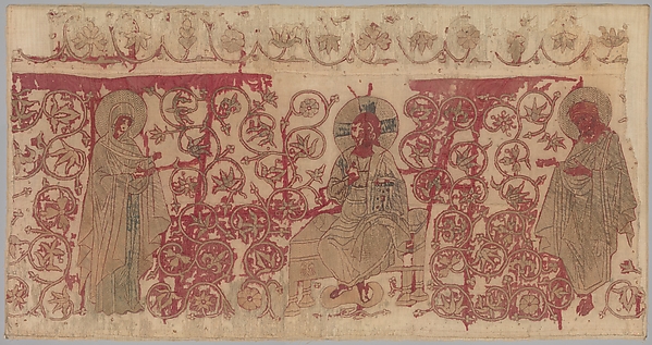 Altar Frontal with Deesis by Anonymous