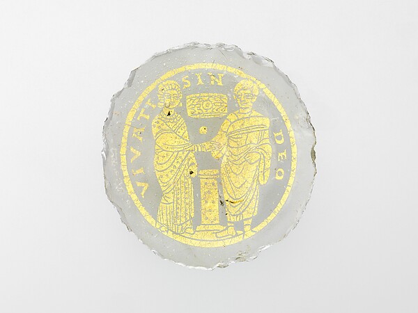 Bowl Base with a Marriage Scene