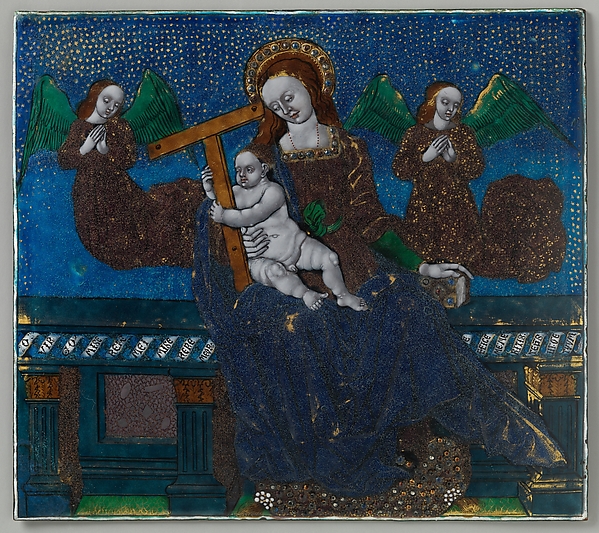 Plaque with the Virgin and Child by Master of the Triptych of Louis XII