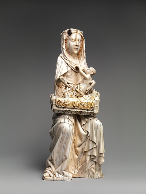 Virgin and Child with Cradle by Anonymous