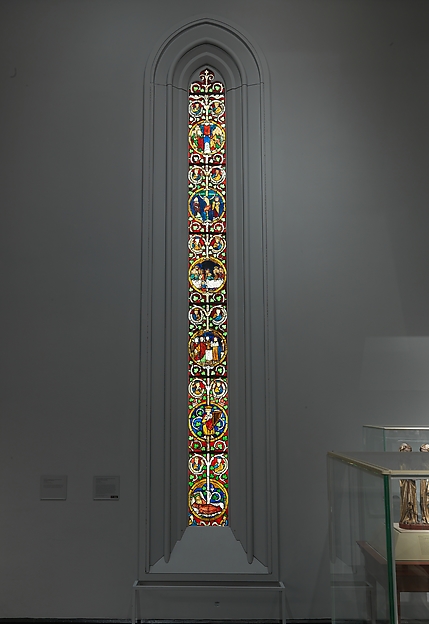 Tree of Jesse Window: The Reclining Jesse, King David, and Scenes from the Life of Jesus by Anonymous