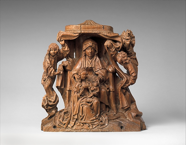 Saint Anne with the Virgin and Child by Anonymous