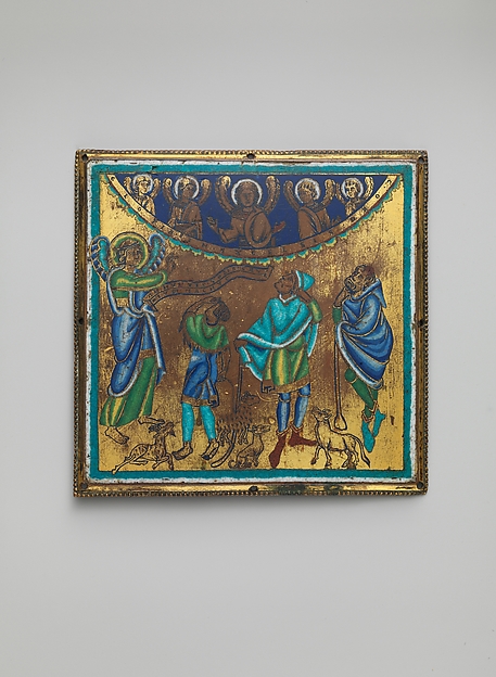 Plaque with the Annunciation to the Shepherds by Anonymous